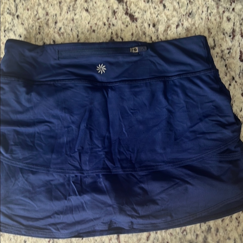 Athleta Girl Navy Blue Swing Skort - Picture 3 of 3
